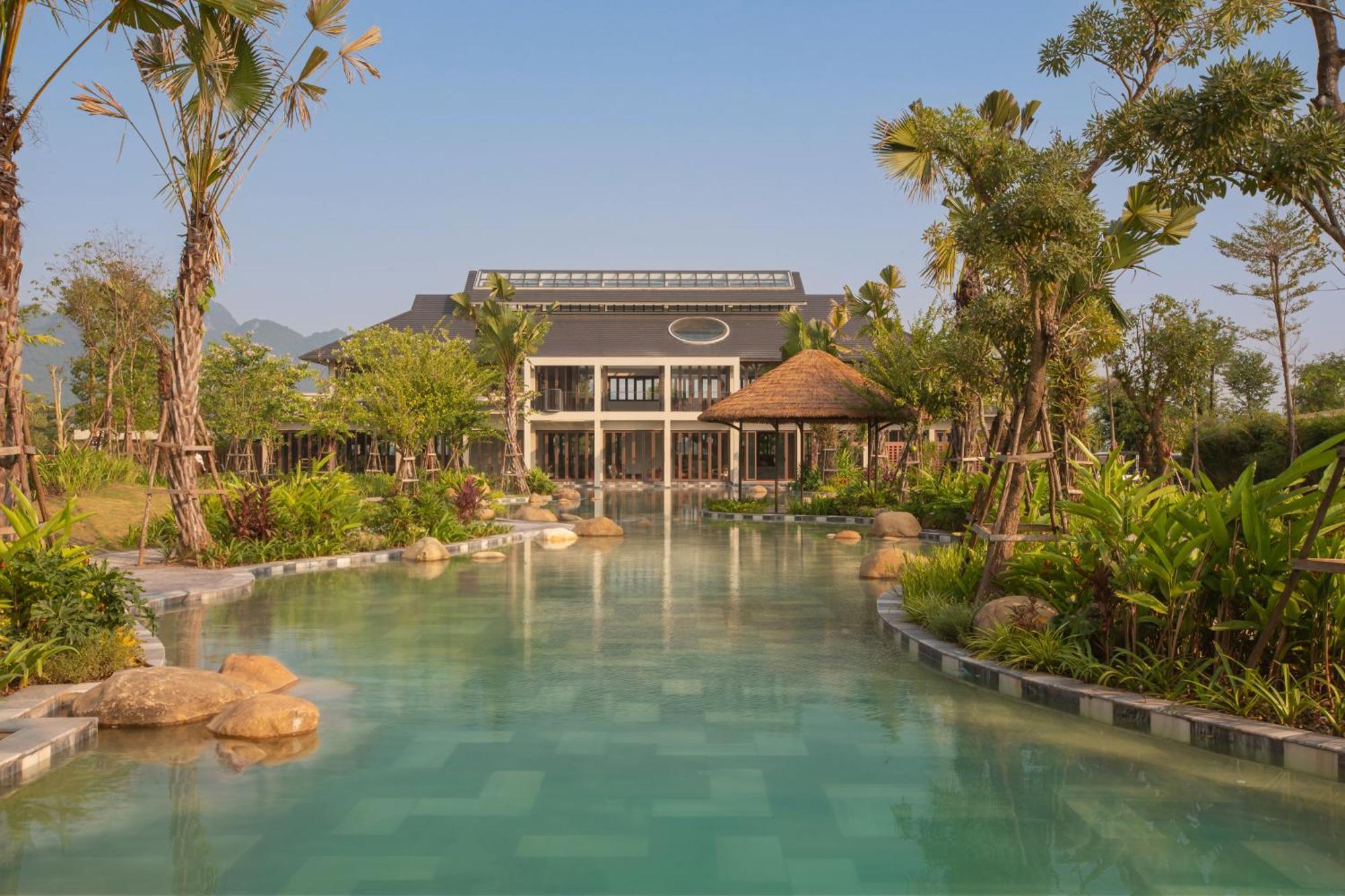 Hotel Mandala Retreats Kim Boi Hòa Bình Exteriér fotografie