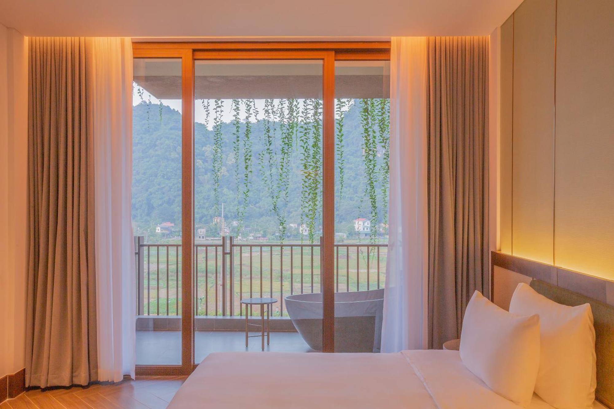 Hotel Mandala Retreats Kim Boi Hòa Bình Exteriér fotografie